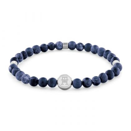 Pulsera Tommy Hilfiger Acero Inoxidable y Bolas Azules Hombre 2790608