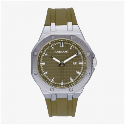 Reloj Hombre Leonardo Verde Correa Sili