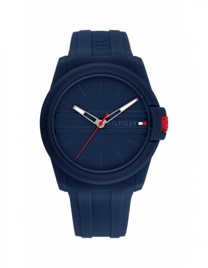 Reloj Tommy Hilfiger Austin 1710595 - Hombre, 3 Agujas, Acero Azul 44mm