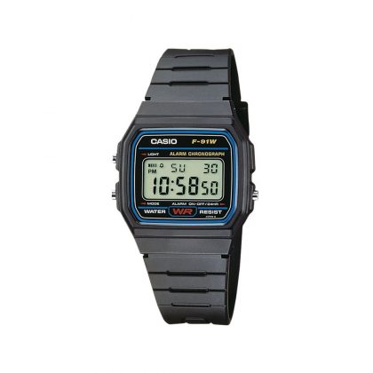 reloj unisex CASIO F-91W-1YER