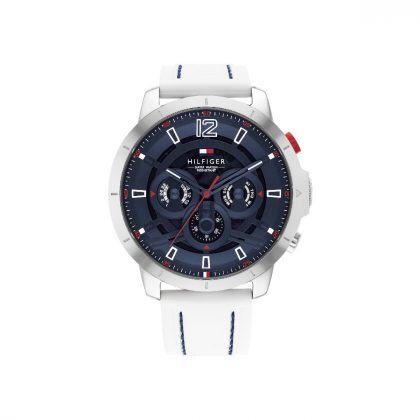 Tommy Hilfiger Reloj Hombre Caucho Blanco Tam 51 mm - 1792148