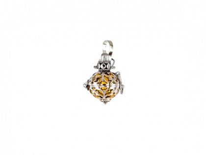 "LLAMADOR" colgante plata