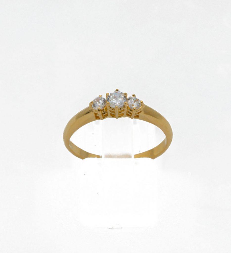 "DARSY" anillo Plata bañada