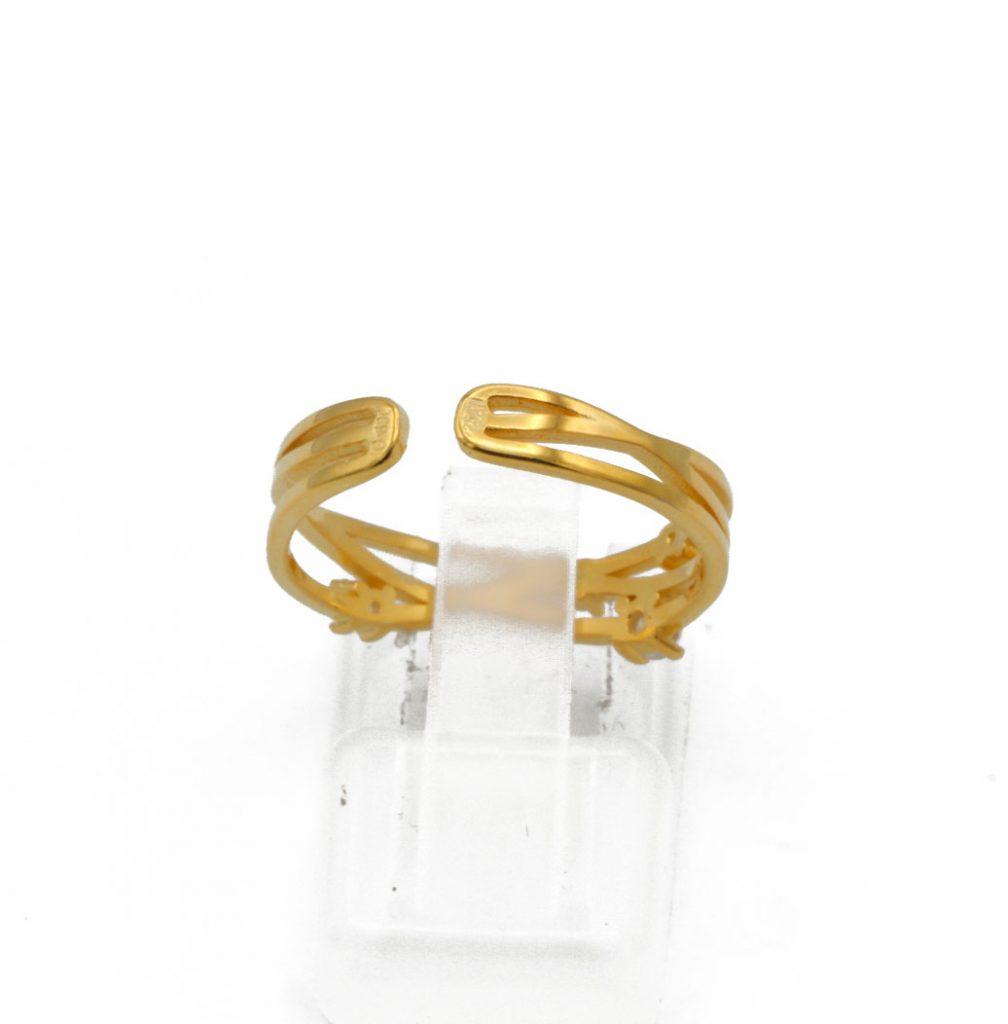 "ENREDADOS" anillo Plata bañada - Imagen 3