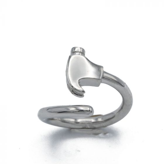 "MARTILLO" anillo Oro 18K artesanal