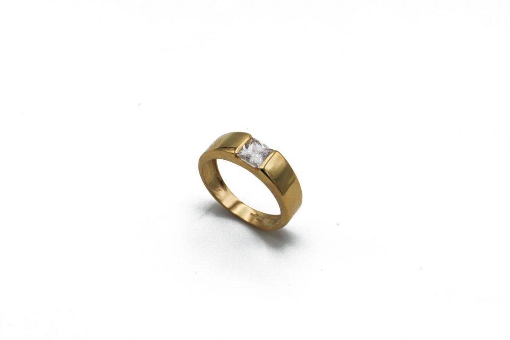 "ERA" anillo 18K Handmade - Imagen 2