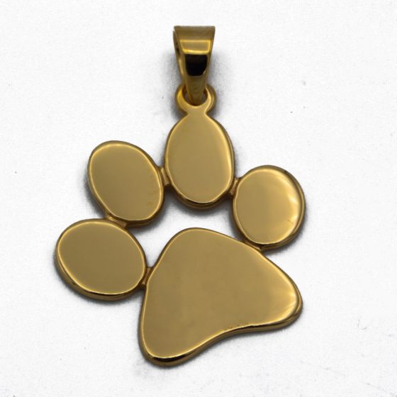 "DRAGO" colgante huella Handmade