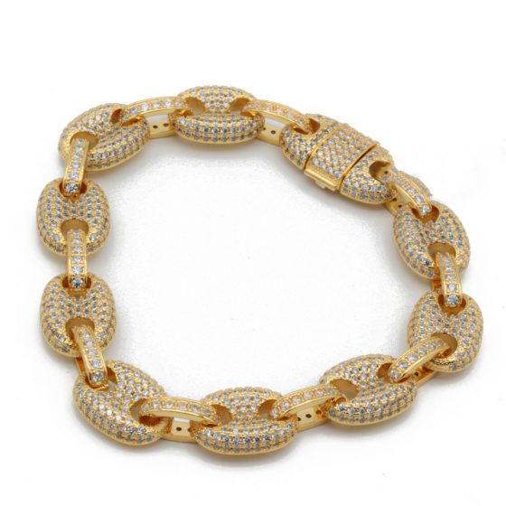 "BB" pulsera pedrería