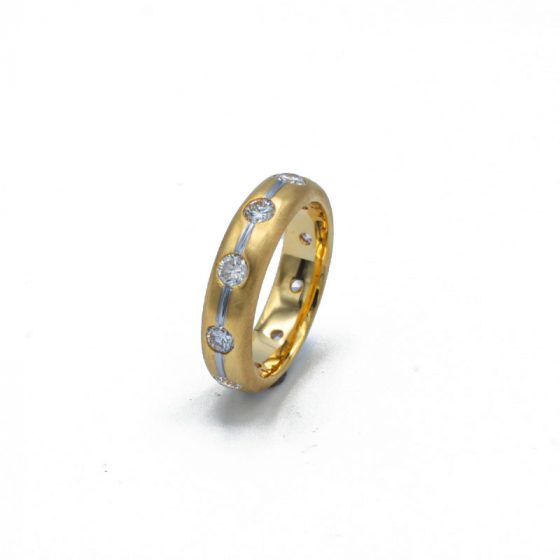"SEMPITERNO" anillo 18K Handmade