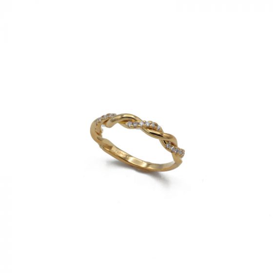 "LIANA" anillo Oro 18K Handmade