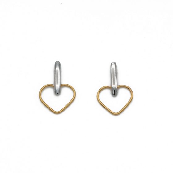 "PÉTALOS" pendientes Oro 18K Handmade