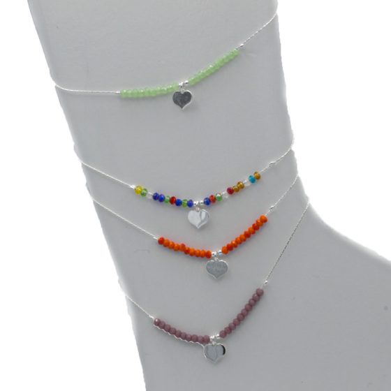 "CABO" tobillera Plata de Ley