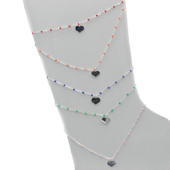 "PHUKET" tobillera Plata de Ley