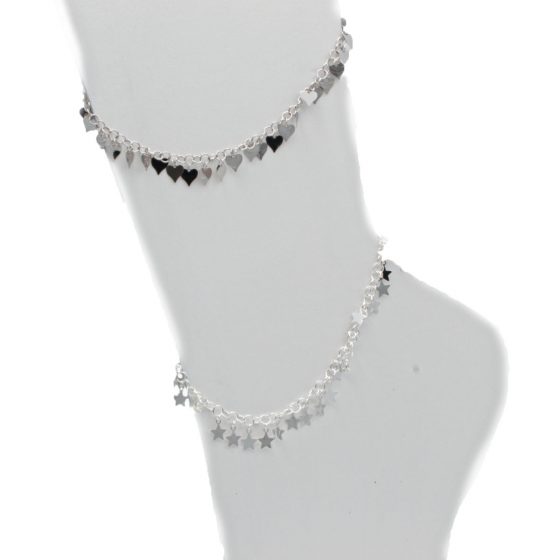 "BALI" tobillera Plata de Ley