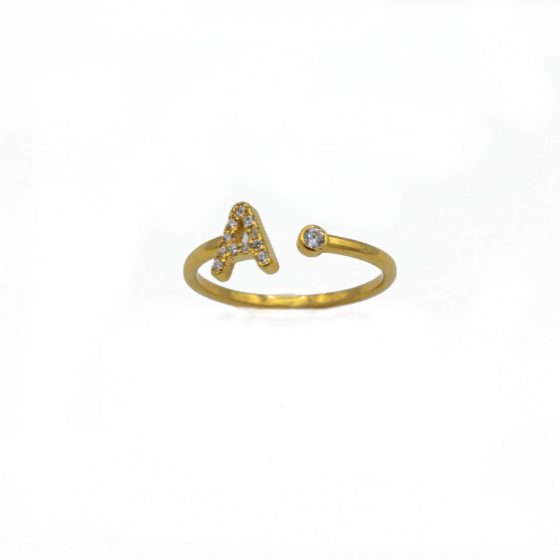 "NILO" anillo artesanal iniciales