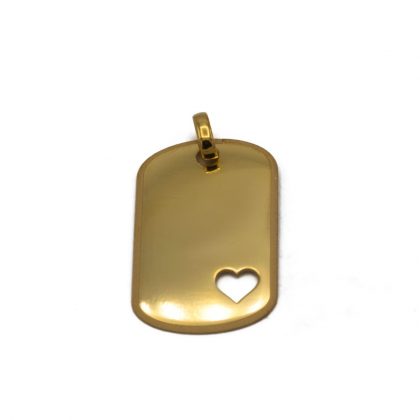 "ARIES" chapa 18K handmade