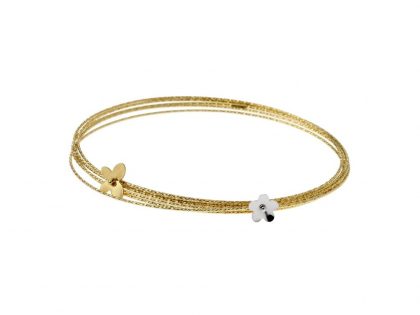 "JOY" pulsera Oro y Titanio