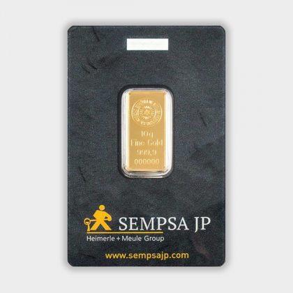 Lingote 10g 24K certificado