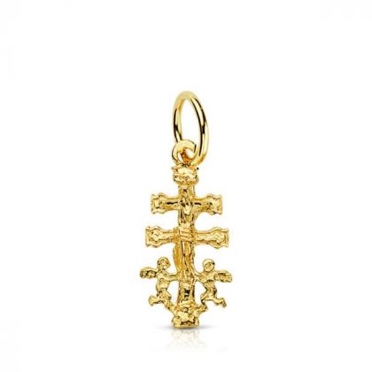 "CARAVACA" colgante cruz Oro 18K