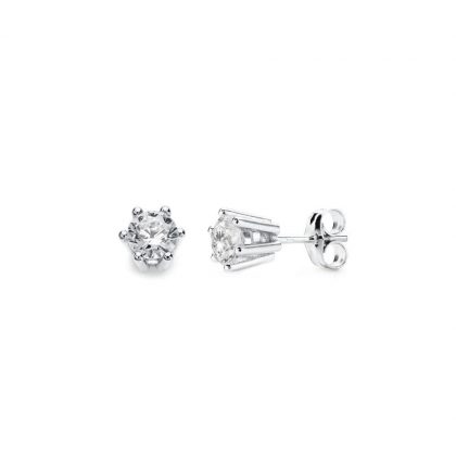 "TRELLA" pendientes Plata