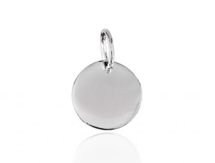 "CHAPA 16" colgante Plata