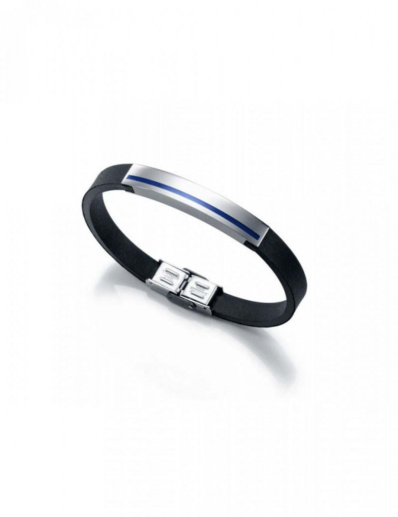 Pulsera de hombre Viceroy de acero y caucho