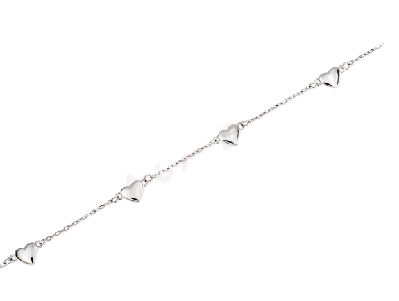 "SÉRIDA" pulsera rodiada