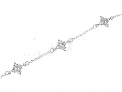 "ARGENTA" pulsera plata Nudo de brujas