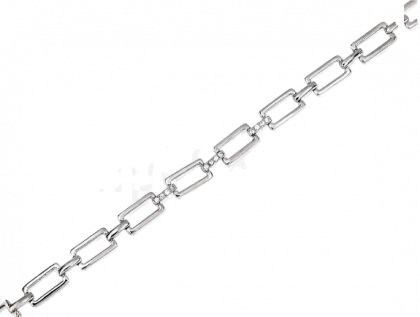 "LÚMINA" pulsera rodiada con circonitas