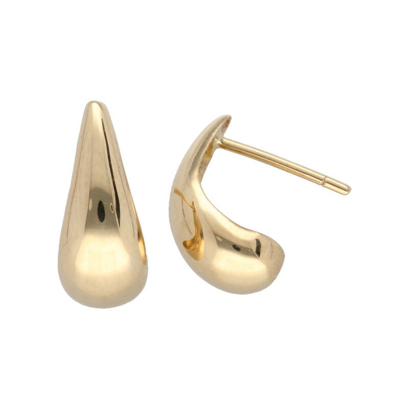 "RAINA" pendientes oro 9K