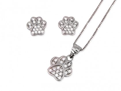 "SHIRO" conjunto plata