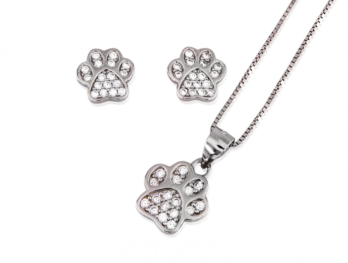 "SHIRO" conjunto plata