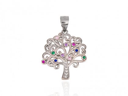 "LIS" colgante plata