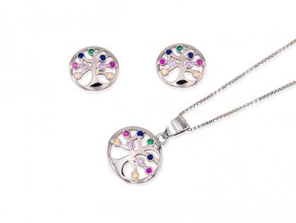 "BROTE" conjunto plata