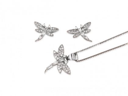 "ALETEO" conjunto plata