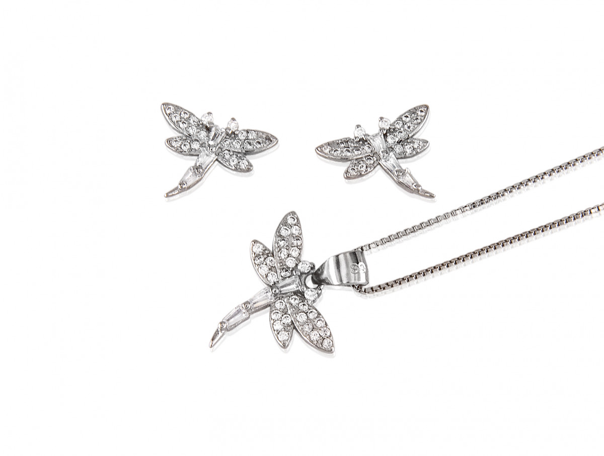 "ALETEO" conjunto plata