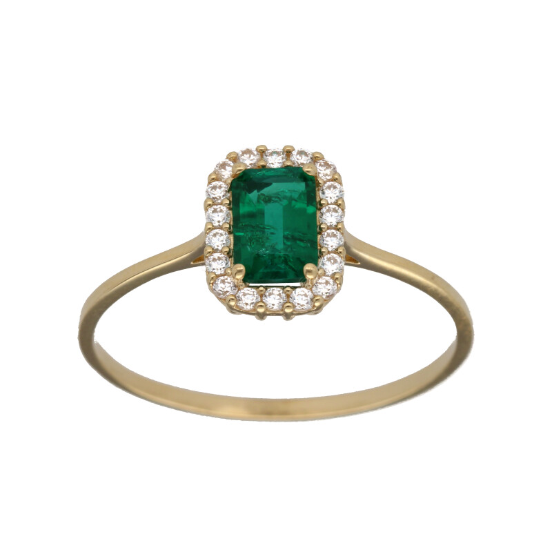 "MERIDA" anillo oro 9K