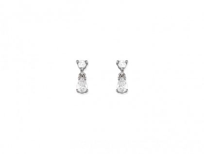 "ZARINA" pendientes plata