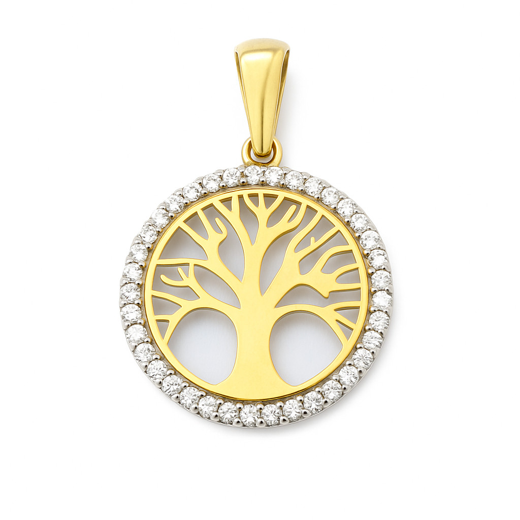 "ESENCIA" colgante oro 9k