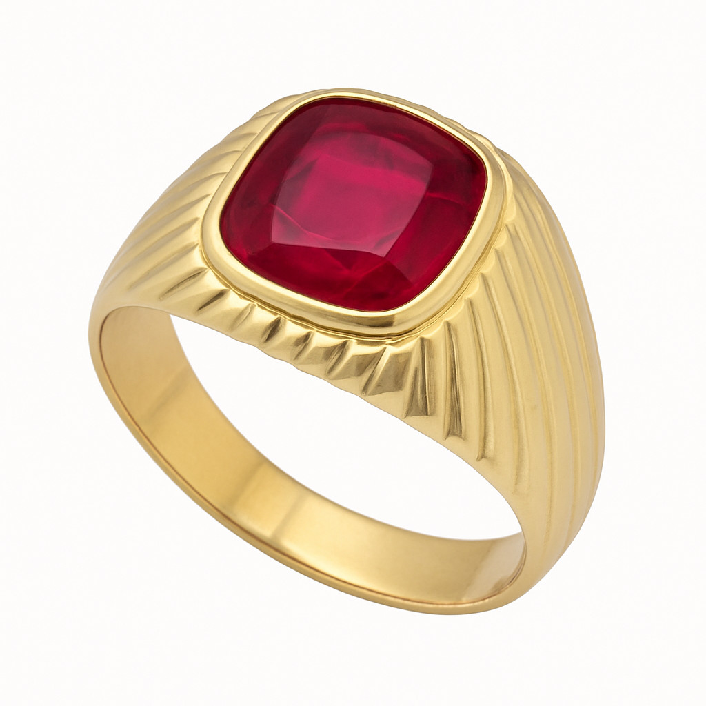 "VENDIMIA" anillo oro 9K