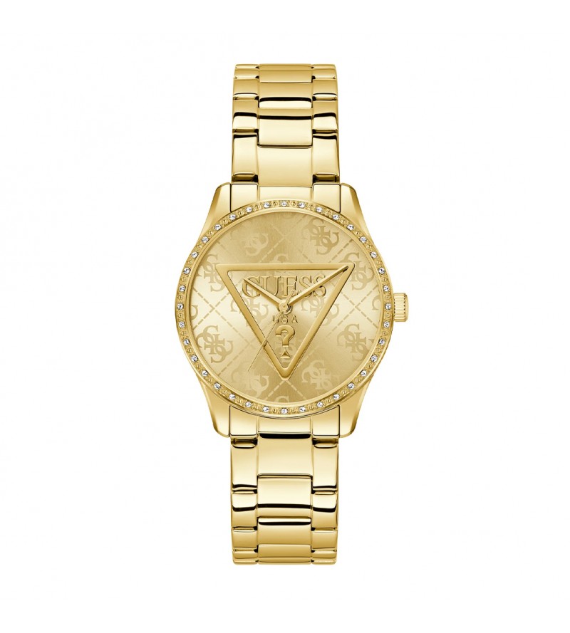 Reloj Guess Acero Esfera Dorada Y Circonitas Roxy GW0987L2