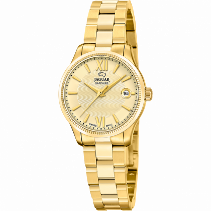 RELOJ JAGUAR SWISS MADE J1047/2 BEIGE MUJER