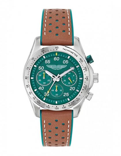 Reloj de Cuarzo Aston Martin SGT Thrill, Verde, 42 mm, Cronógrafo, MTRS1F501