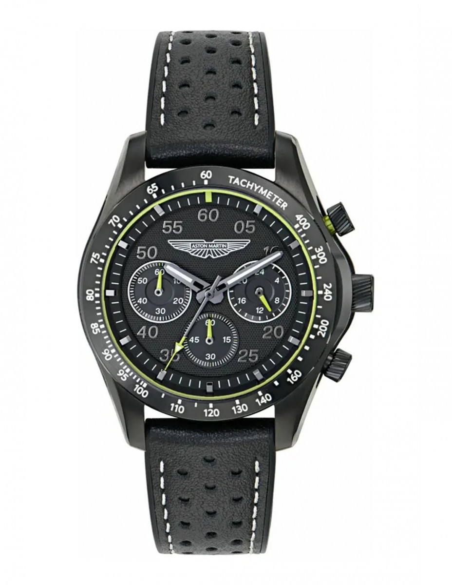 MTRS1F502 Reloj Aston Martin SGT Thrill | cronógrafo deportivo, 42 mm, negro