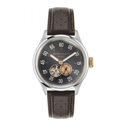 Reloj Aston Martin Fórmula 1 Plateado y Negro Automático Hombre MTTS1F501