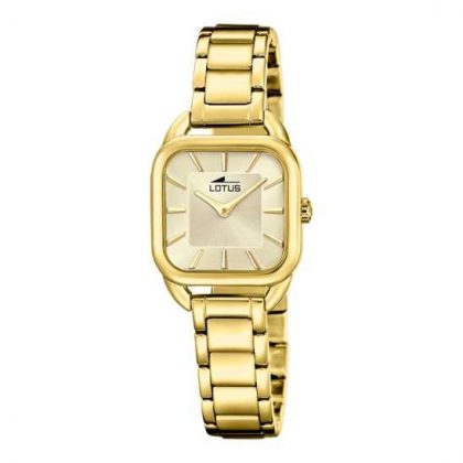 RELOJ LOTUS 2GETHER 19021/1 DORADO CORREA DE ACERO INOXIDABLE, MUJER