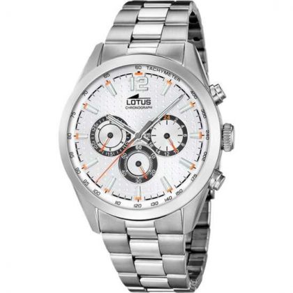 RELOJ LOTUS 18152/A PLATEADO CORREA DE ACERO INOXIDABLE, HOMBRE