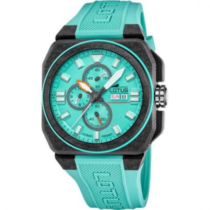 RELOJ LOTUS CHRONO 18976/5 AZUL CORREA DE CAUCHO, HOMBRE