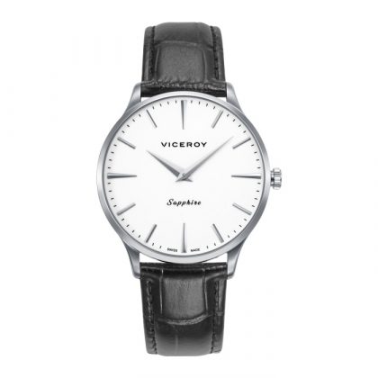 Reloj Viceroy Swiss Made Blanco y Negro Analógico Hombre 45117-07