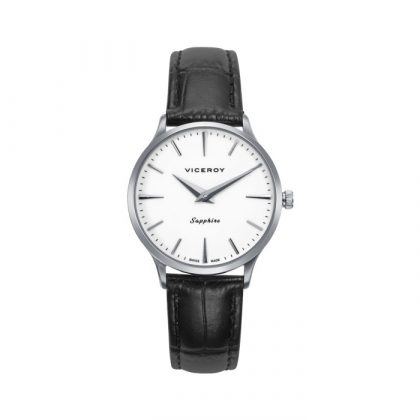 Reloj Viceroy Swiss Made Blanco y Negro Analógico Mujer 45116-07